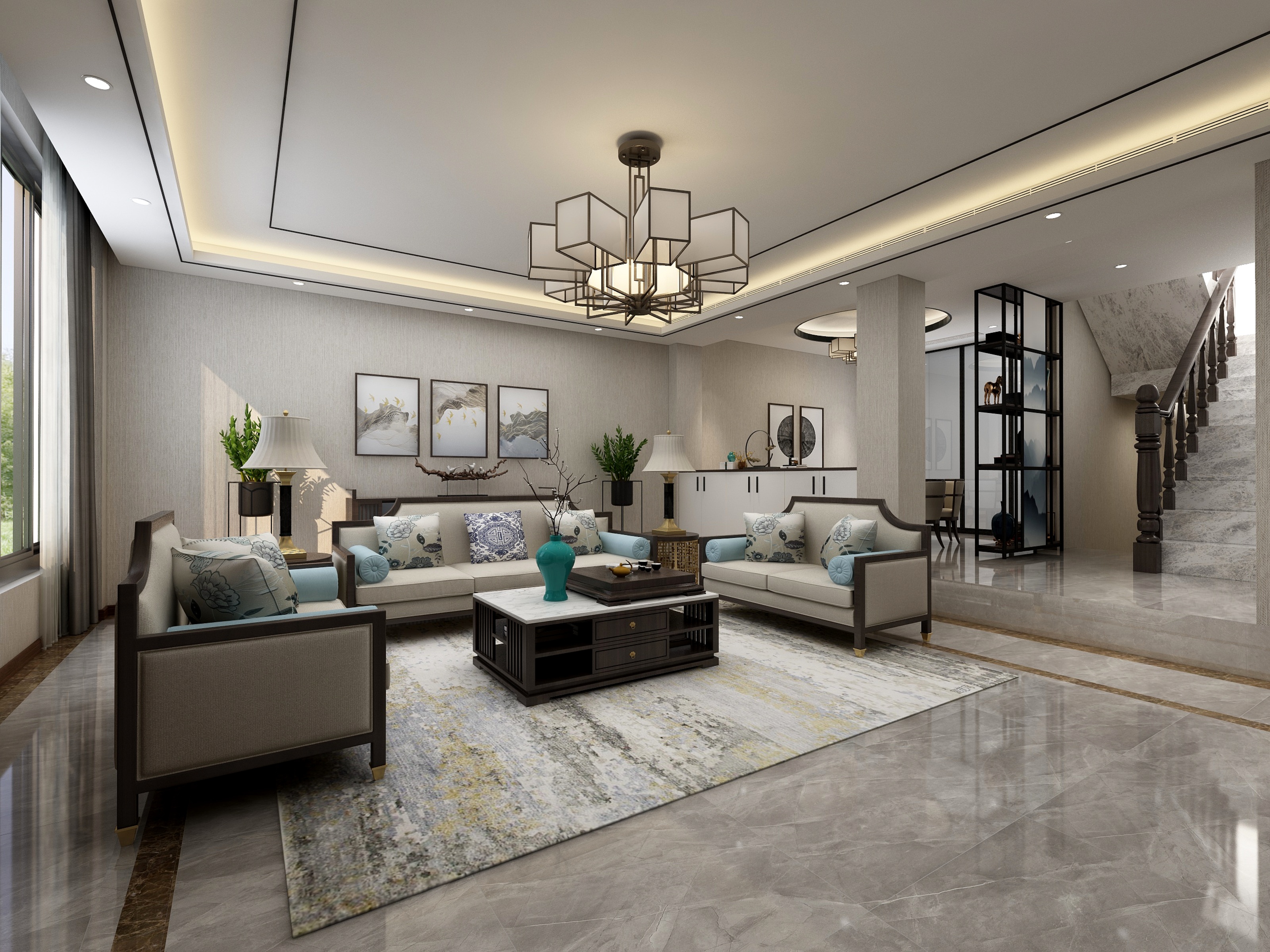 于海强-屋楼崮社区别墅-装修设计方案