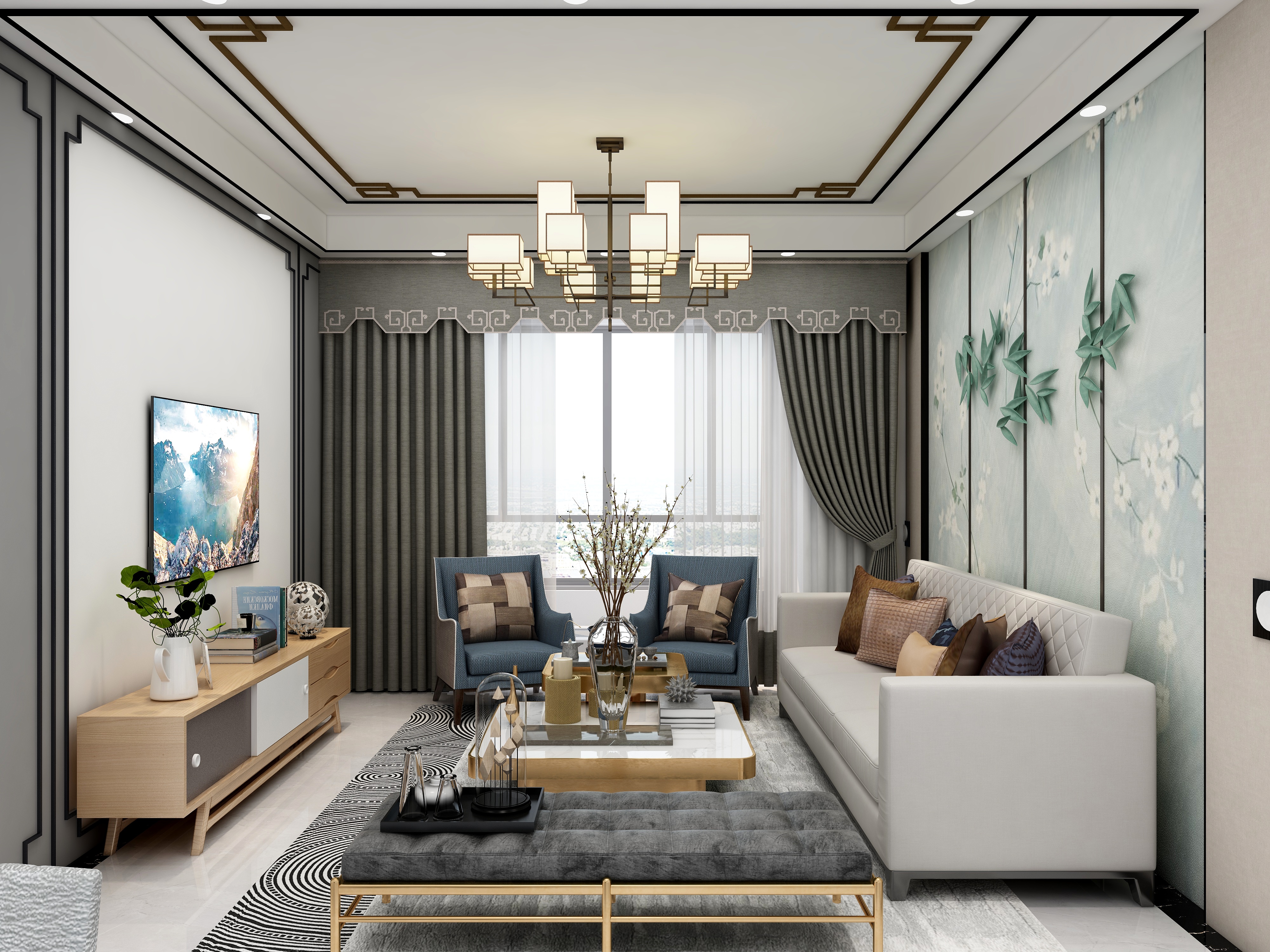 佳美嘉Cicci-蓝光金悦府-装修设计方案