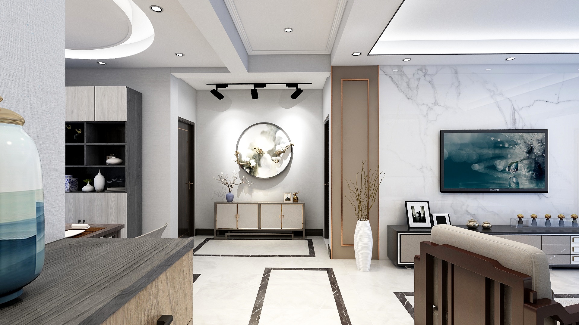 189****1857wrZd-GANZHOUQU西关海0401户型-装修设计方案