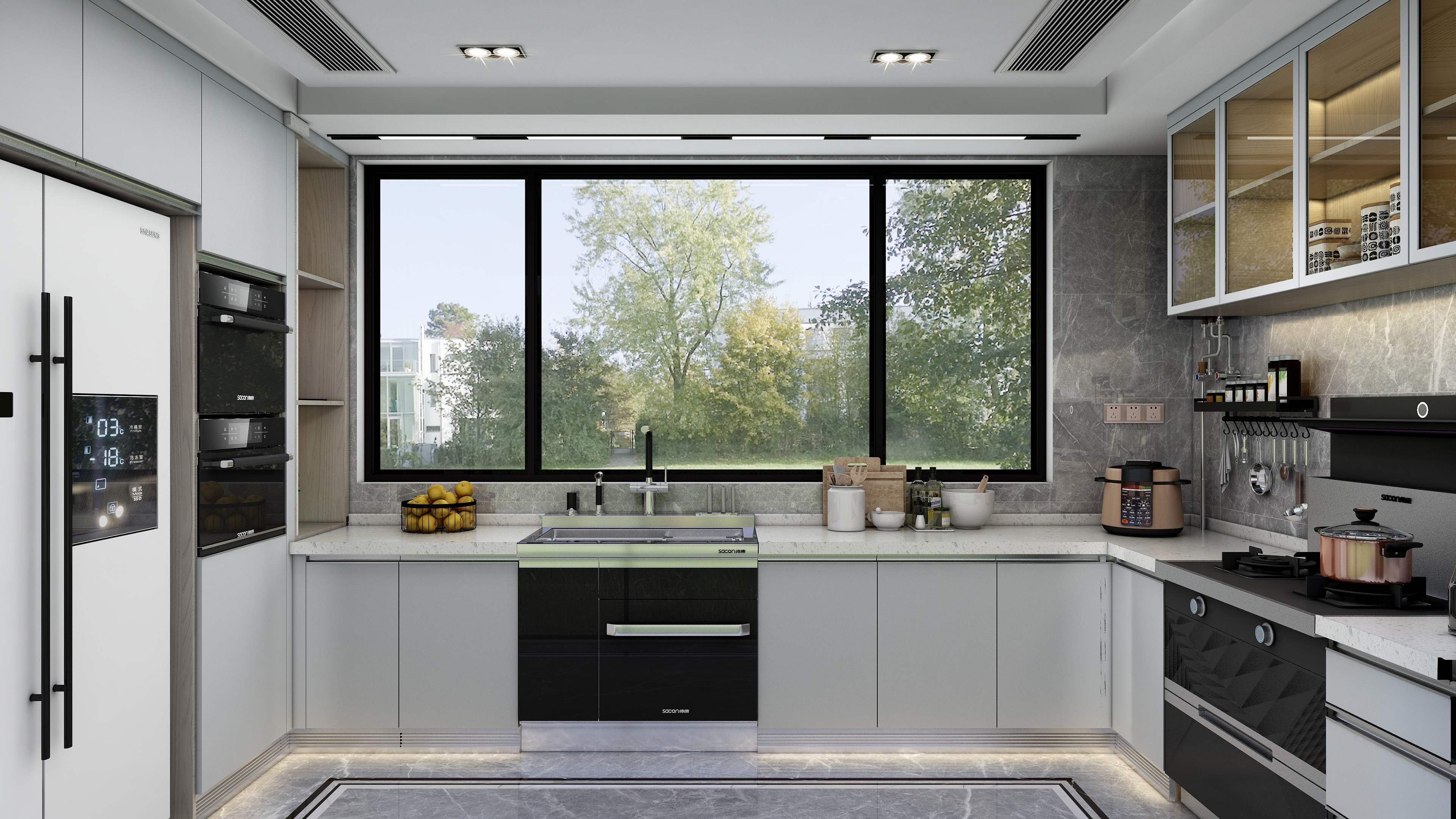 水沝淼设计-现代厨房-装修设计方案