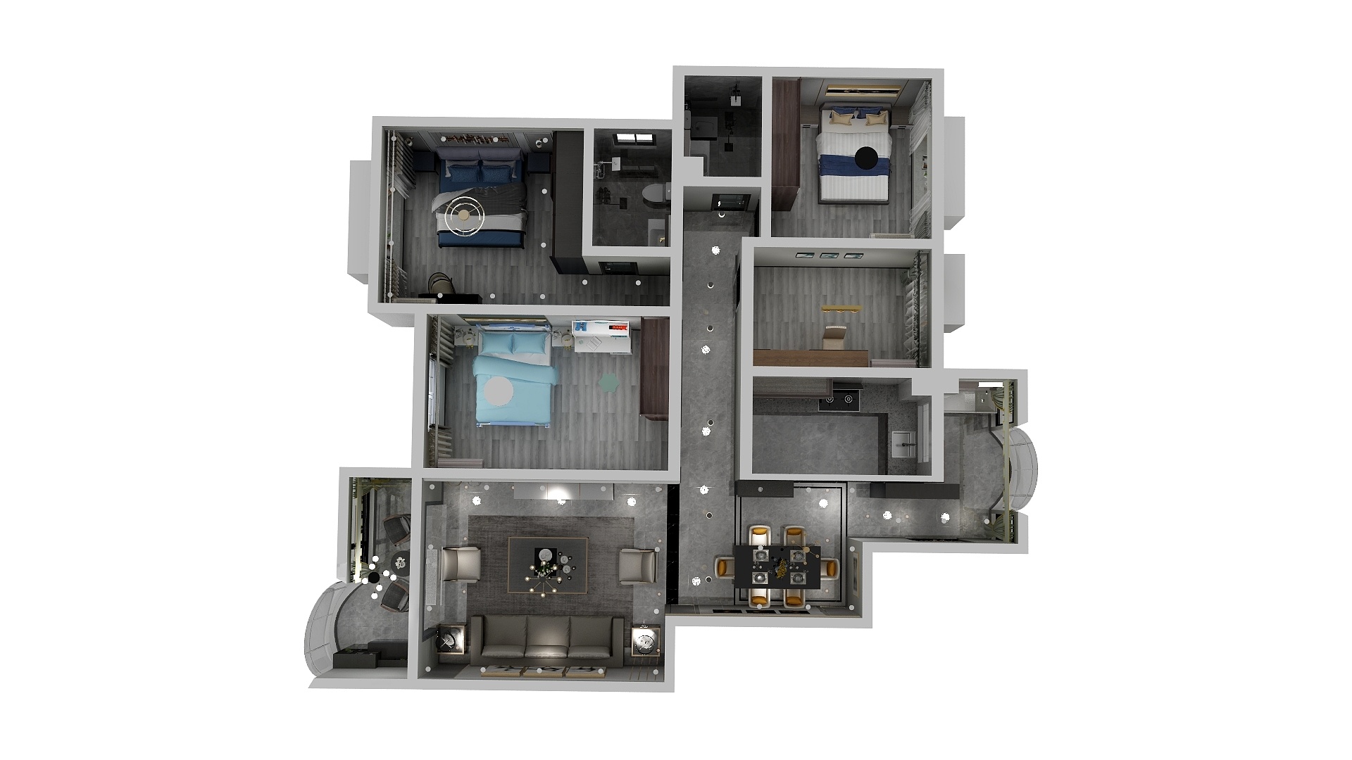 彭武孝-五强装饰生态园小区-副本-装修设计方案