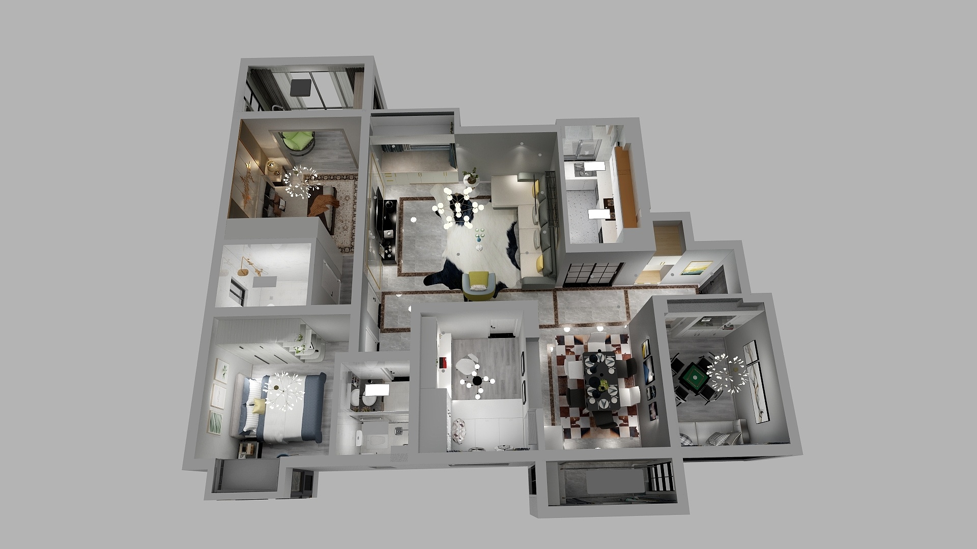 郑鹏飞-御景天城-装修设计方案