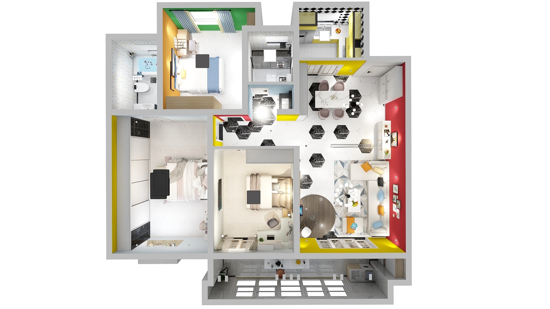 吴鸿蝶-专属我的白羊座-装修设计方案