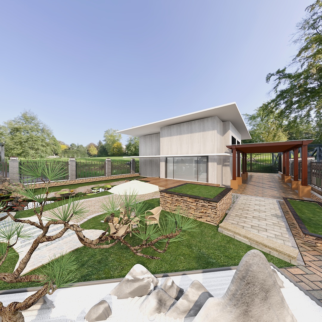 辰之曦-别墅外景户型图-装修设计方案