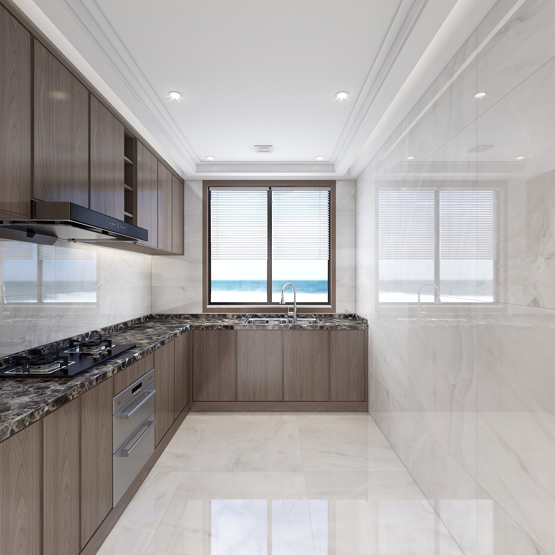 刘坤全-138新中式四居室装修效果图