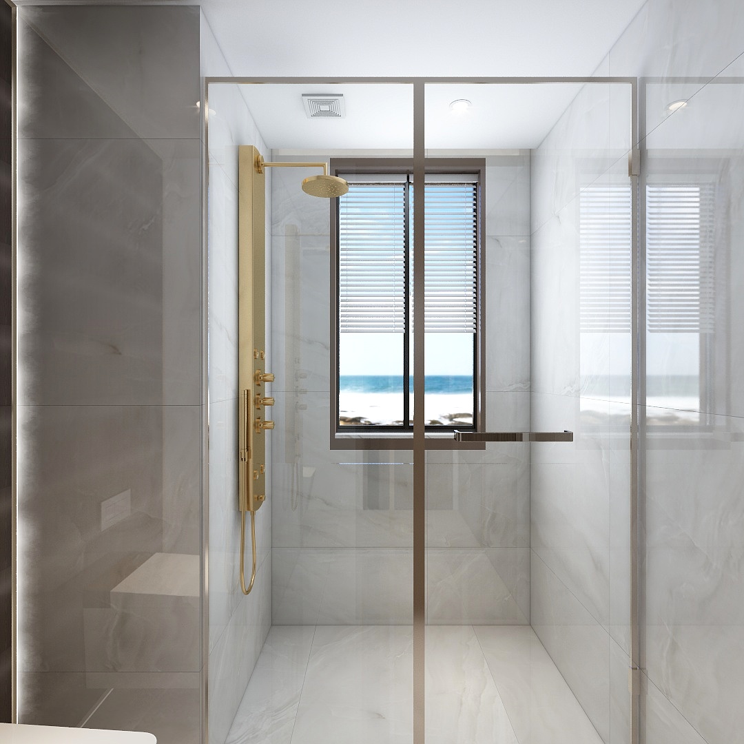 刘坤全-138新中式四居室装修效果图