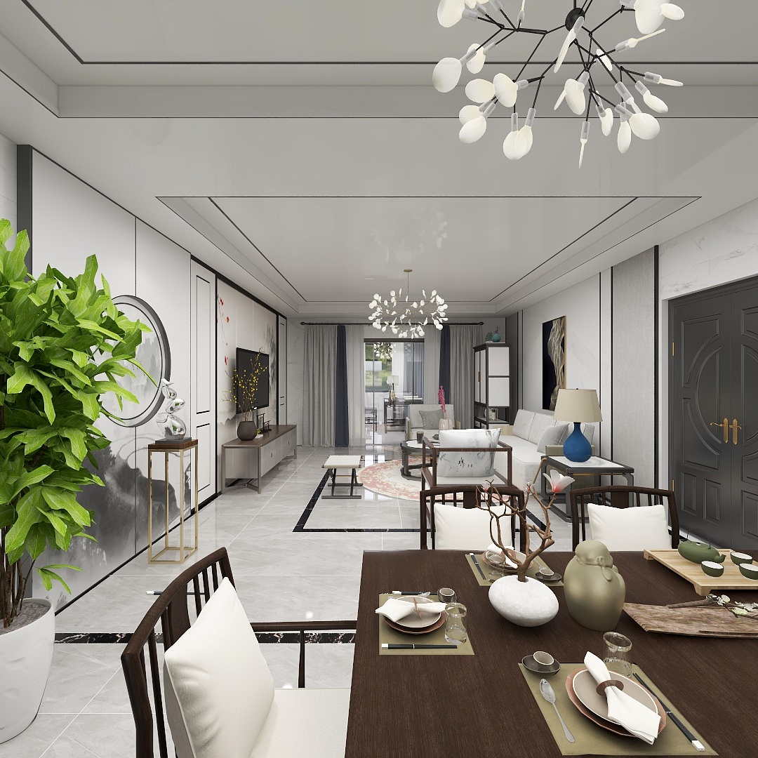 广东全景效果-融合家园改造设计-装修设计方案