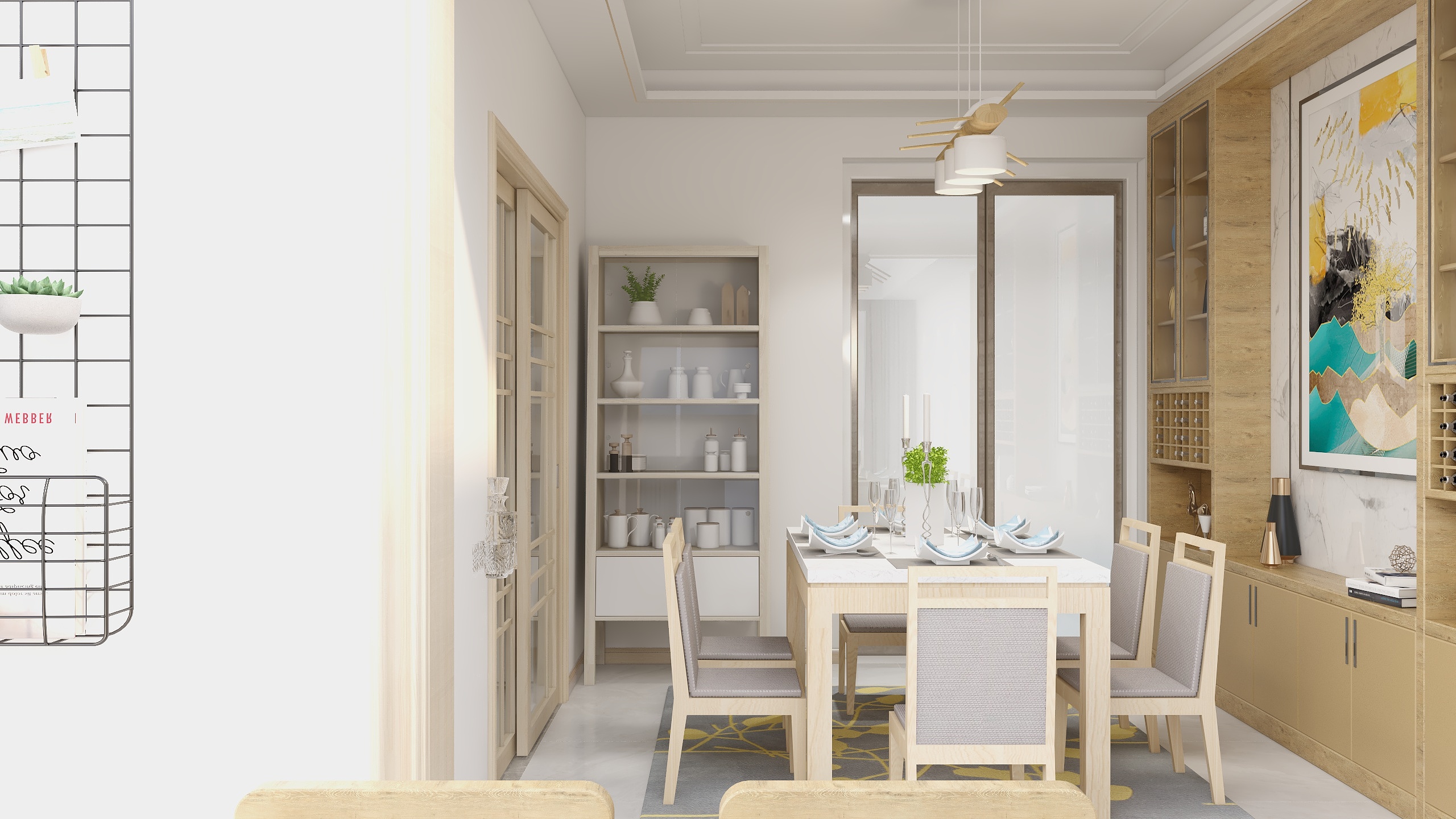 张小张710-金哥家平面布置图.dwgK1-装修设计方案