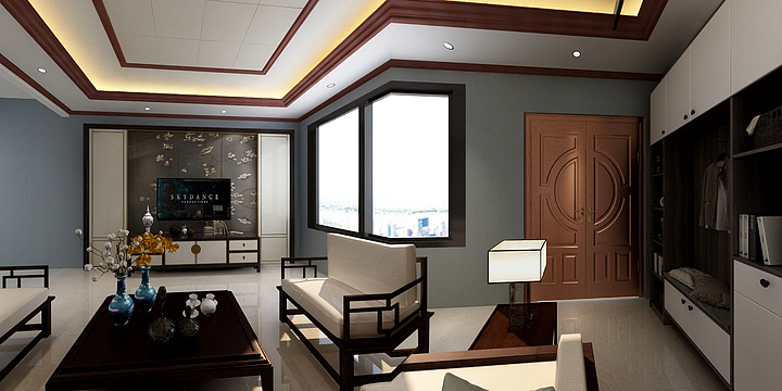 兔宝宝整装-四中户型图-装修设计方案