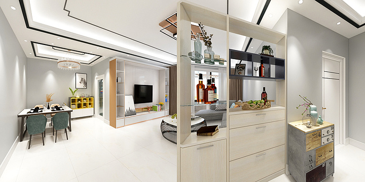 赛樂居定制厂-邵珠赛南赵楼政府旁小区-装修设计方案