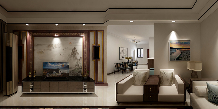 李鑫宇的李-东都花苑1-1-1702新中式-装修设计方案