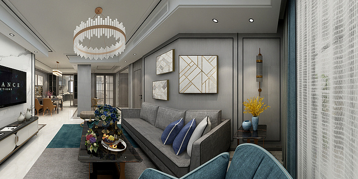 丿叶知秋-中海寰宇天下-装修设计方案