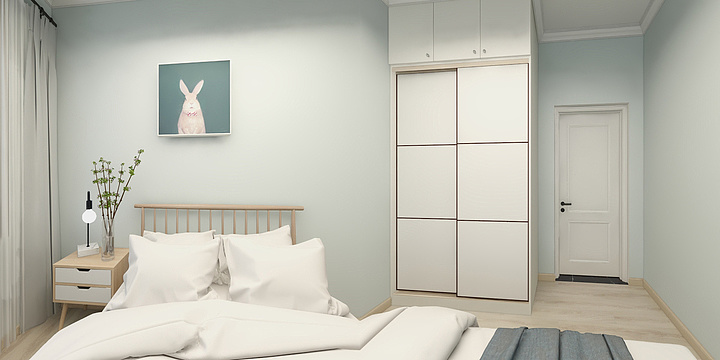 榆木榆木-万达98平方-装修设计方案