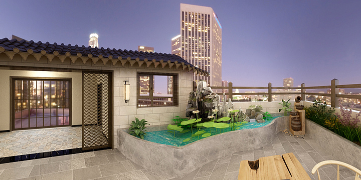 全案设计-正文-露台花园-装修设计方案