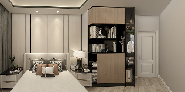 罗季熔18468243767-林肯三期6-3312J4户型-装修设计方案