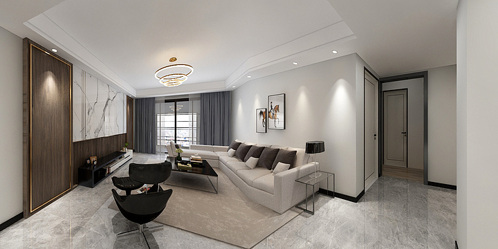 设计师华洋-香格里拉城市花园45号602室-装修设计方案