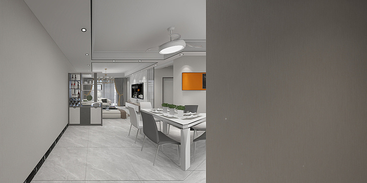 木一木-天润一号5-2102房效果-装修设计方案