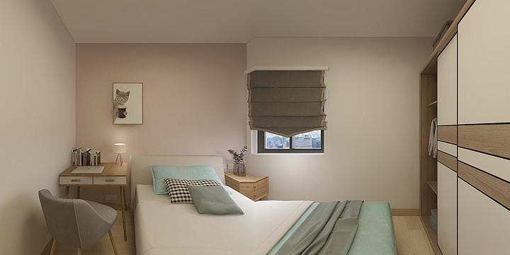 旧Dao听风-平阳路效果图-装修设计方案