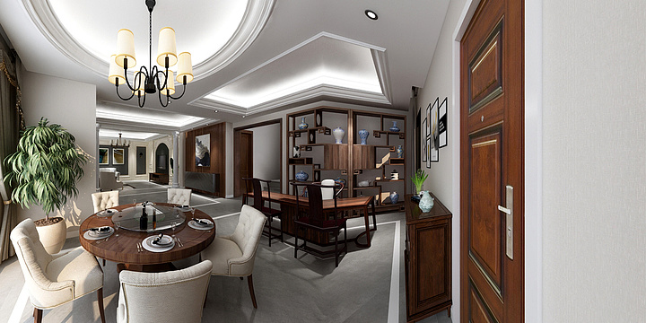 亲朋空间设计-径山镇-装修设计方案