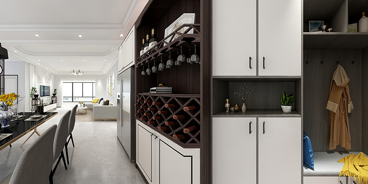 Y陈康-西街古城佳府130-装修设计方案