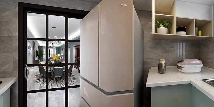 效果展现-金隆装饰，万科14栋陈总雅居-装修设计方案