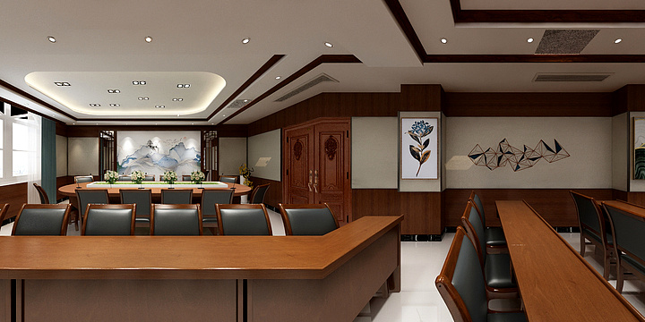 彭师VIP-荣昌财政会议室-装修设计方案
