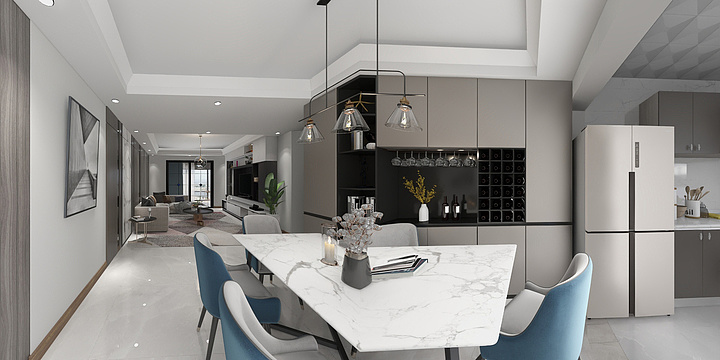 赣榆康辉地板-吾悦和府-装修设计方案