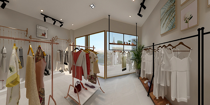 A作品-森美-服装店-装修设计方案