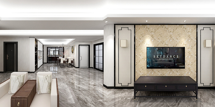 张成栋-孙耿新居128户型方案2-装修设计方案