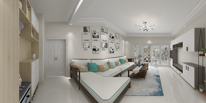 139****2184veRh-中铁阅山湖128.00㎡1栋洋房1、2号户型3室3厅2卫1厨0507-1659-装修设计方案