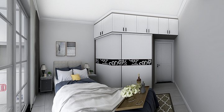 深街酒師-盛世华都1-13-5罗春定方案-装修设计方案