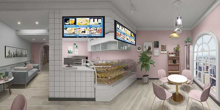 Ssth19173768787-蛋糕店-装修设计方案