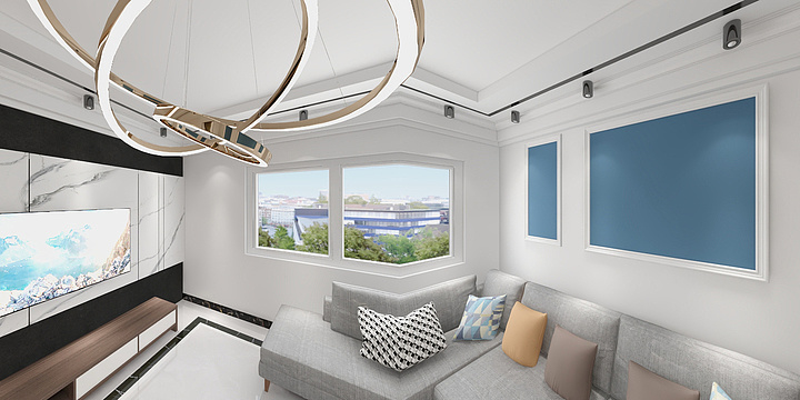 张力仁-名爵港湾4-3-301-装修设计方案