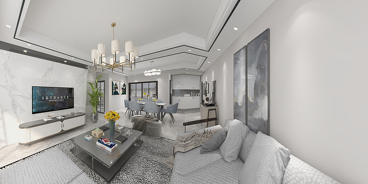 定制13882038004-滨江华城103（刘美女）现代-装修设计方案