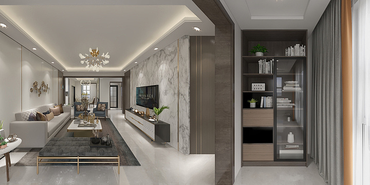 丨丶丿-晨锦花园样板房2-装修设计方案