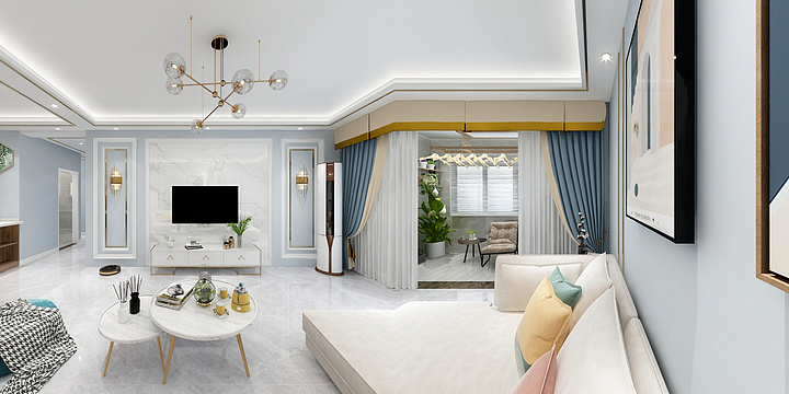 徐老师爱设计-宝利悦府郭女士吉宅-装修设计方案