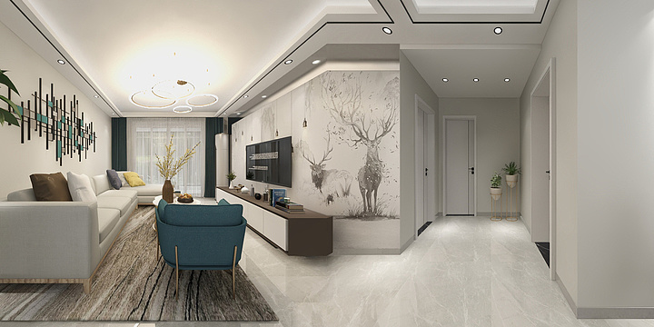龙居-绿地-装修设计方案