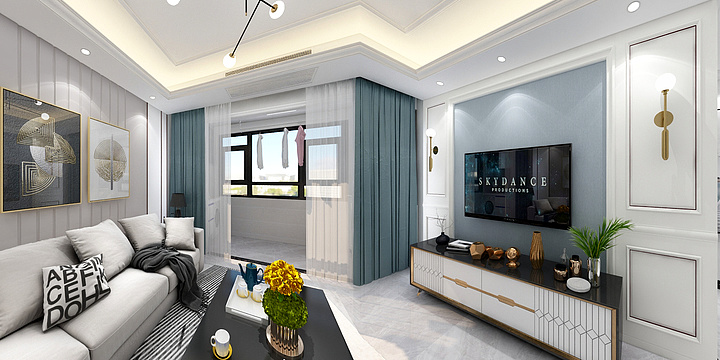 XU全景设计-亿豪装饰-和园403-装修设计方案