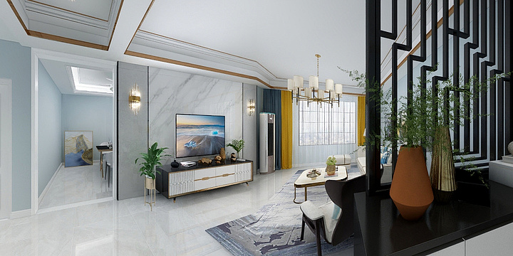 印象家空间设计-鑫嘉兰亭-副本-装修设计方案