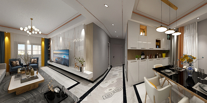 曾成林-龙门花园4-6-2-装修设计方案