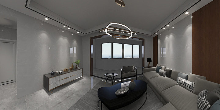 庭宇装饰设计-锦绣香江2-1-2102肖总-装修设计方案