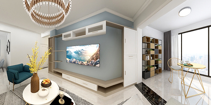 百维-现代简约银都-装修设计方案