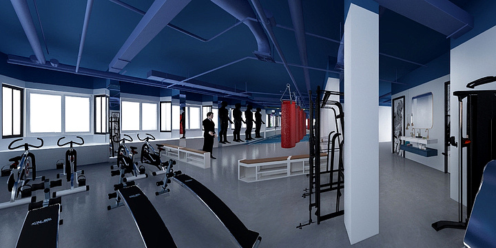 AgnesZhou-拳击工作室-装修设计方案