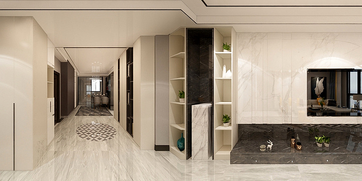 松果设计-浅水湾-简约167平-装修设计方案