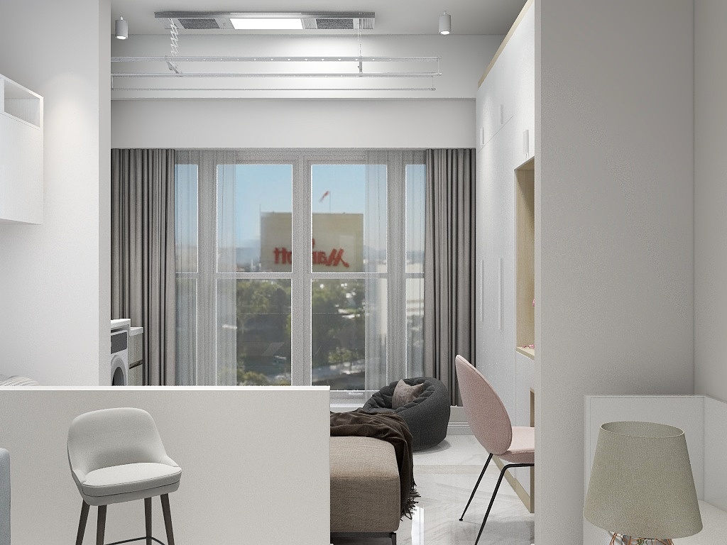 设计师潘涛-金水湾青年公寓A#2109-装修设计方案