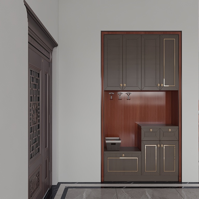 室内设计ZDQ-一号院1层-装修设计方案