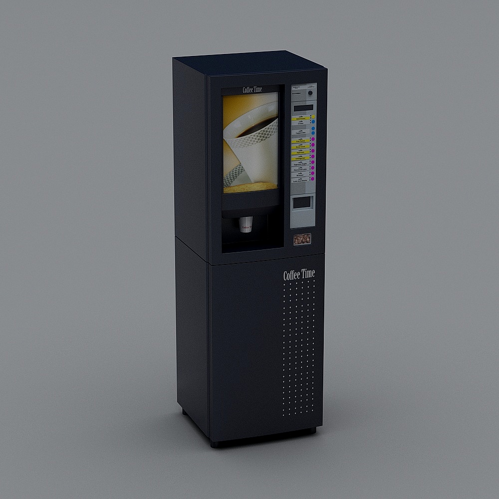 贩售机-303D模型