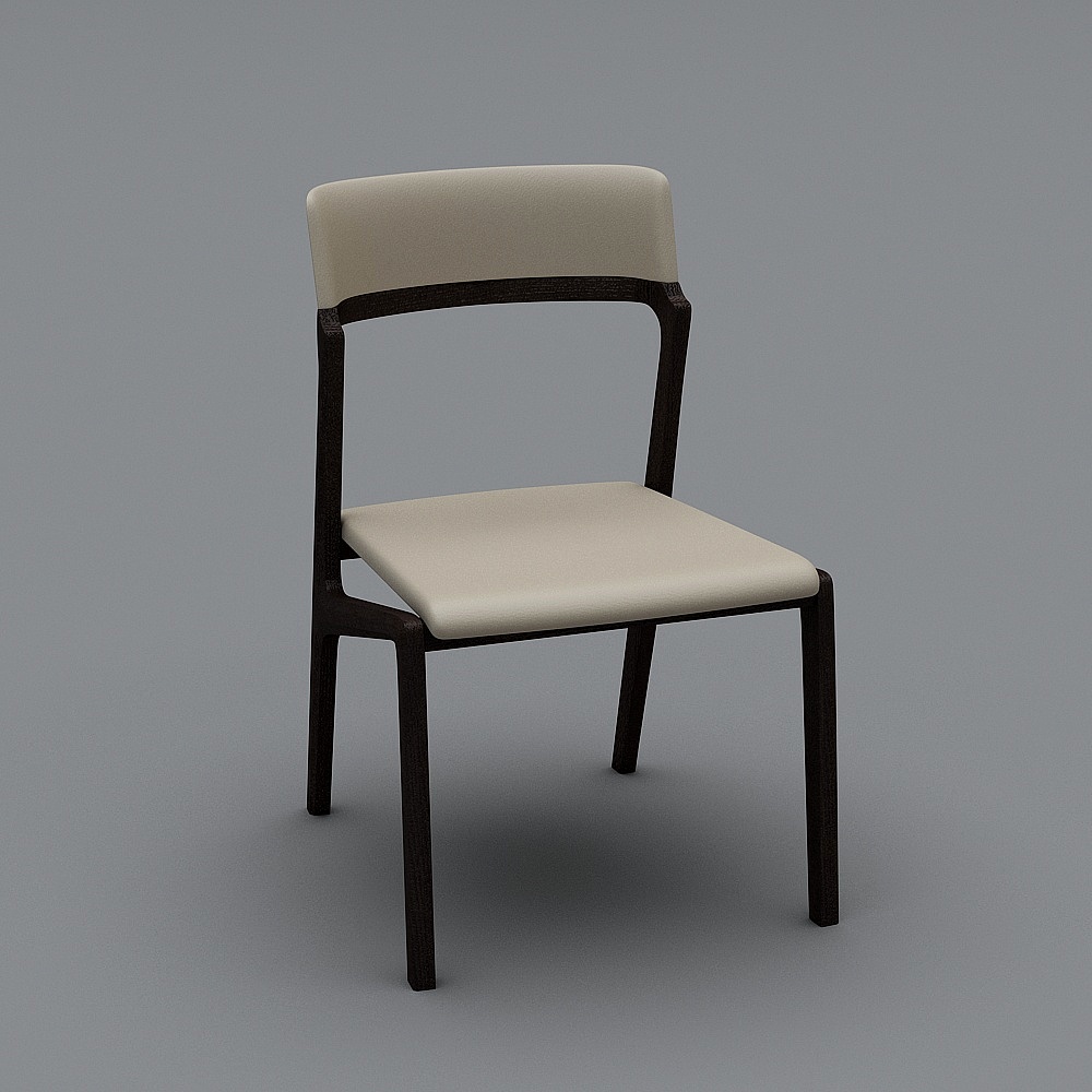 E562Y餐椅3D模型