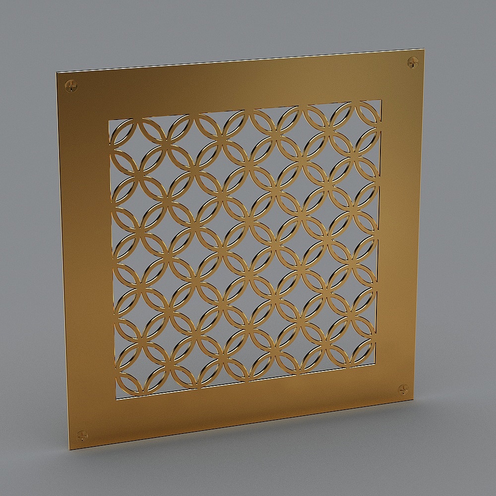 空调出风口3D模型
