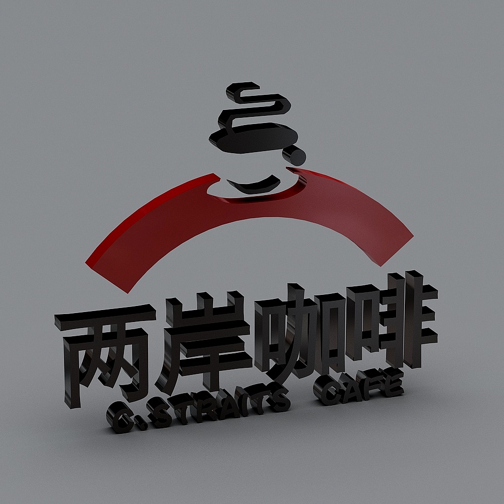横幅标语-813D模型